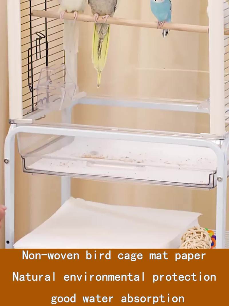 Non woven Bird Cage Liner Papers: Perfect For Hamsters Birds - Temu